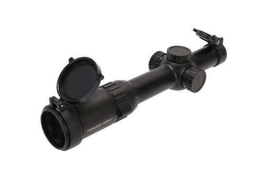 Primary Arms 1-6x24mm rifle scope with first focal plane ACSS Raptor 7.62 reticle has smooth magnification adjustments